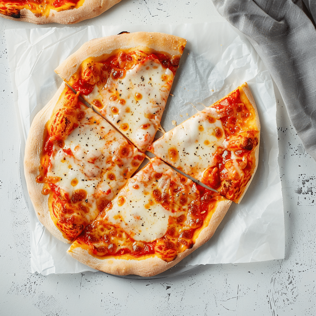 cottage cheese pizza crust freshly baked